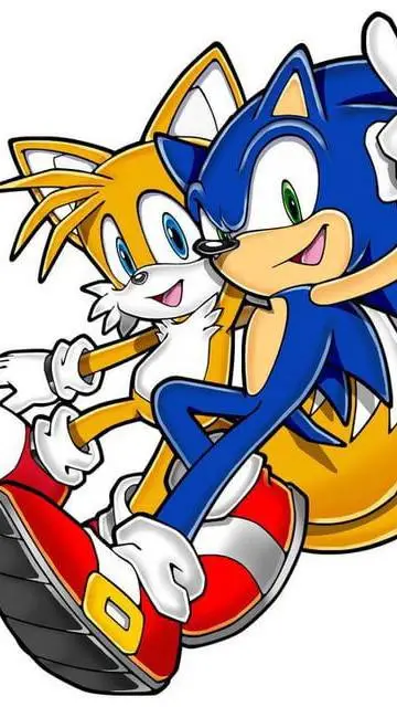 ai character: Sonic and Tails background