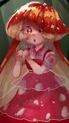 ai character: cannibal mushy background