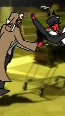 ai character: 😼Countryhumans😎 background