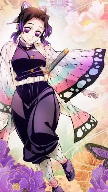 ai character: Shinobu Kocho  background