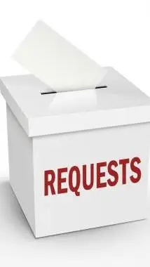 ai character: Request box background