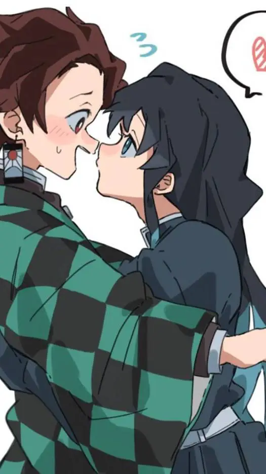 ai character: muichiro×tanjiro  background