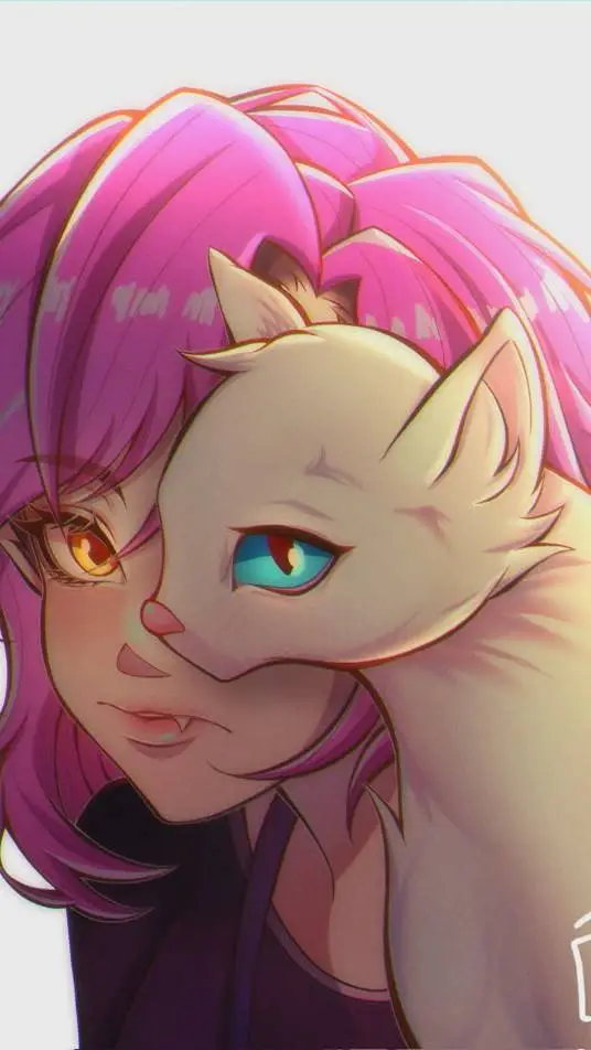 ai character: ♡⁠⑅AMITY BLIGHT⑅♡ background