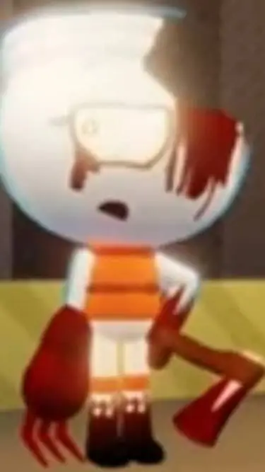 ai character: Fxnn the fishbowl background
