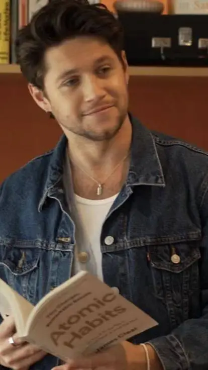 ai character: Niall Horan  background