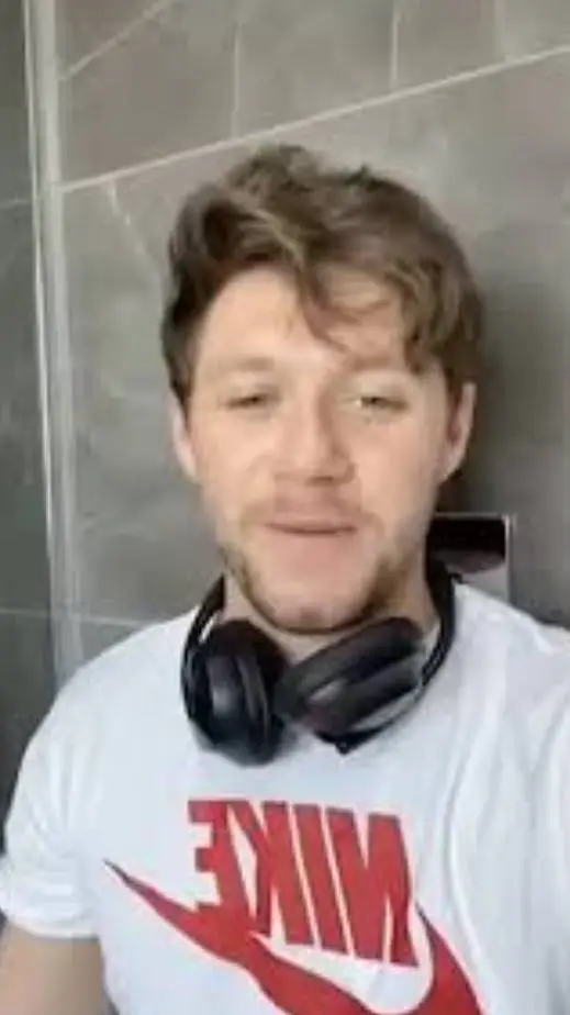 ai character: Niall Horan  background