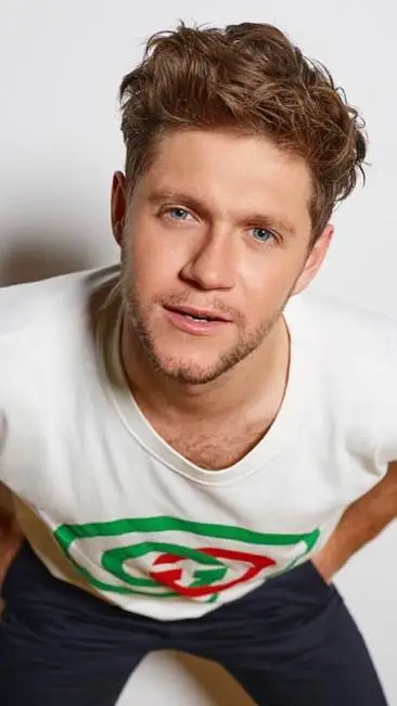 ai character: Niall Horan  background