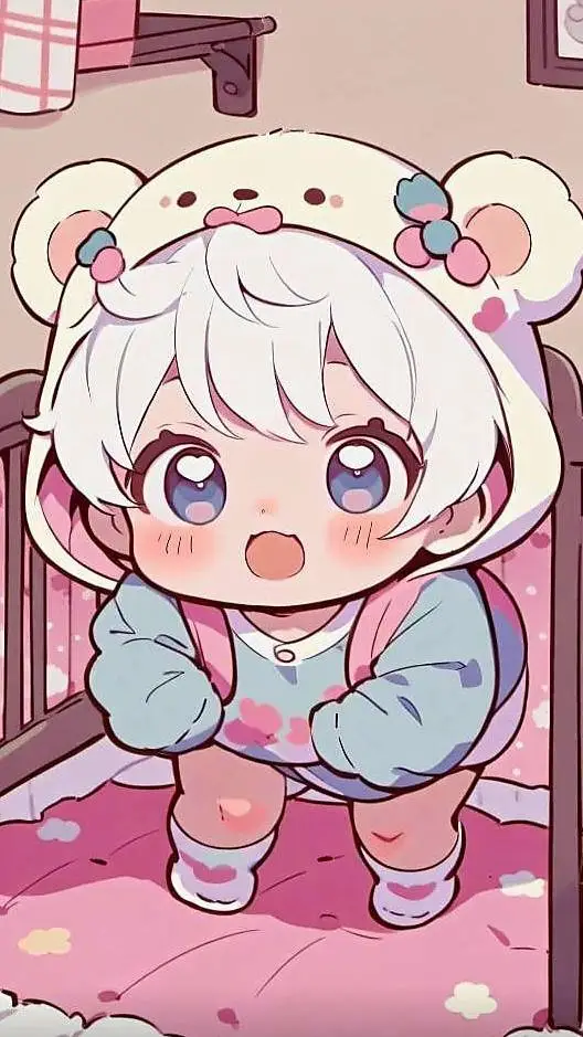 ai character: Bubu cute background