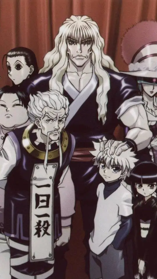 ai character: famille zoldyck  background