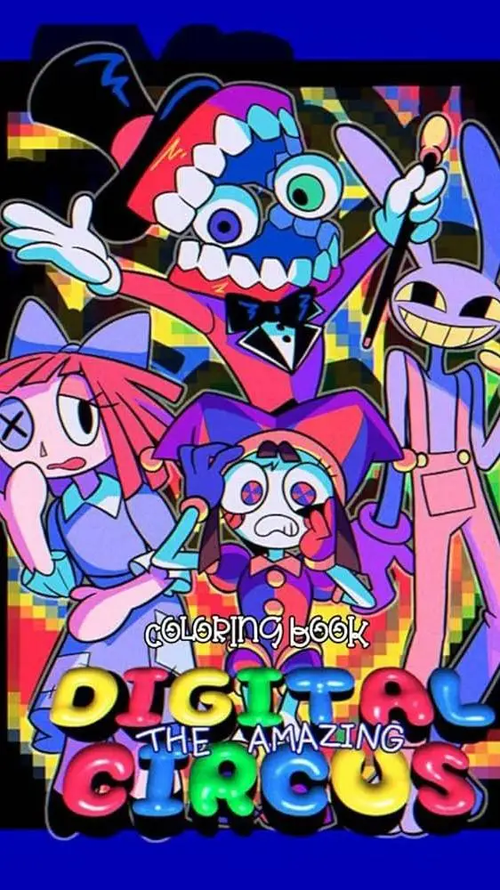 ai character: digital circus rpg background