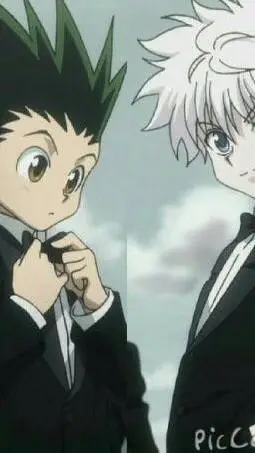 ai character: gon et killua 🩸 background