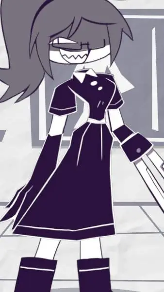 ai character: miss blossom background