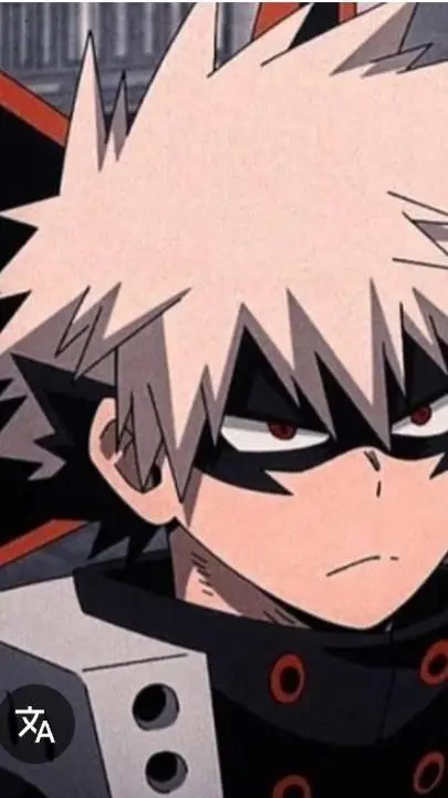 ai character: Bakugo glace 🍨 background