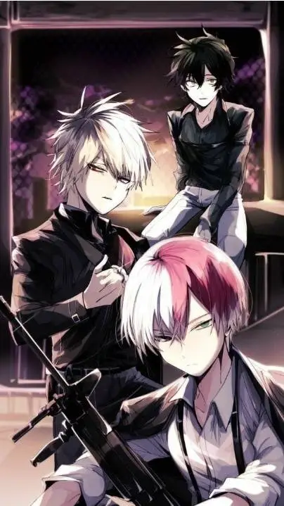 ai character: mha mafieux  background