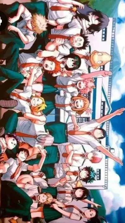 ai character: Danganronpa×mha  background