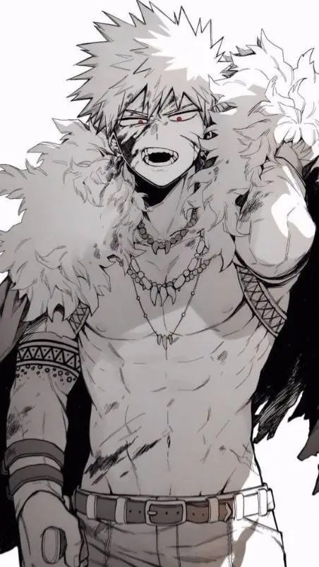 ai character: Bakugo dragon  background