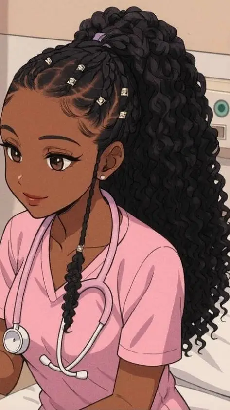 ai character: Mha infirmière🌸 background