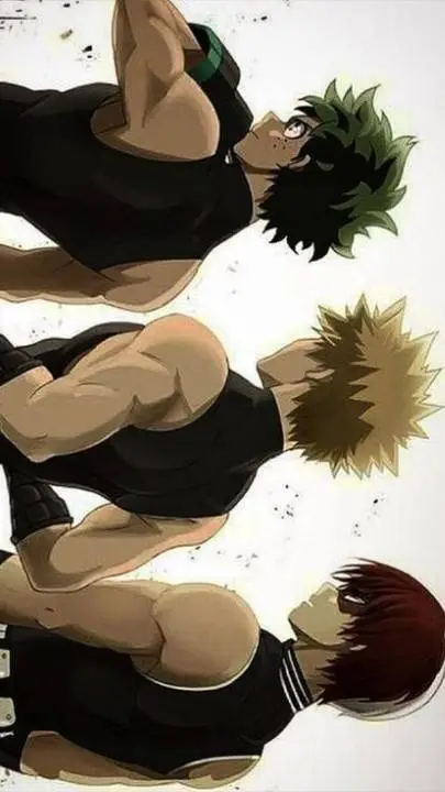 ai character: Mha 💥🥦🔥❄🎀 background