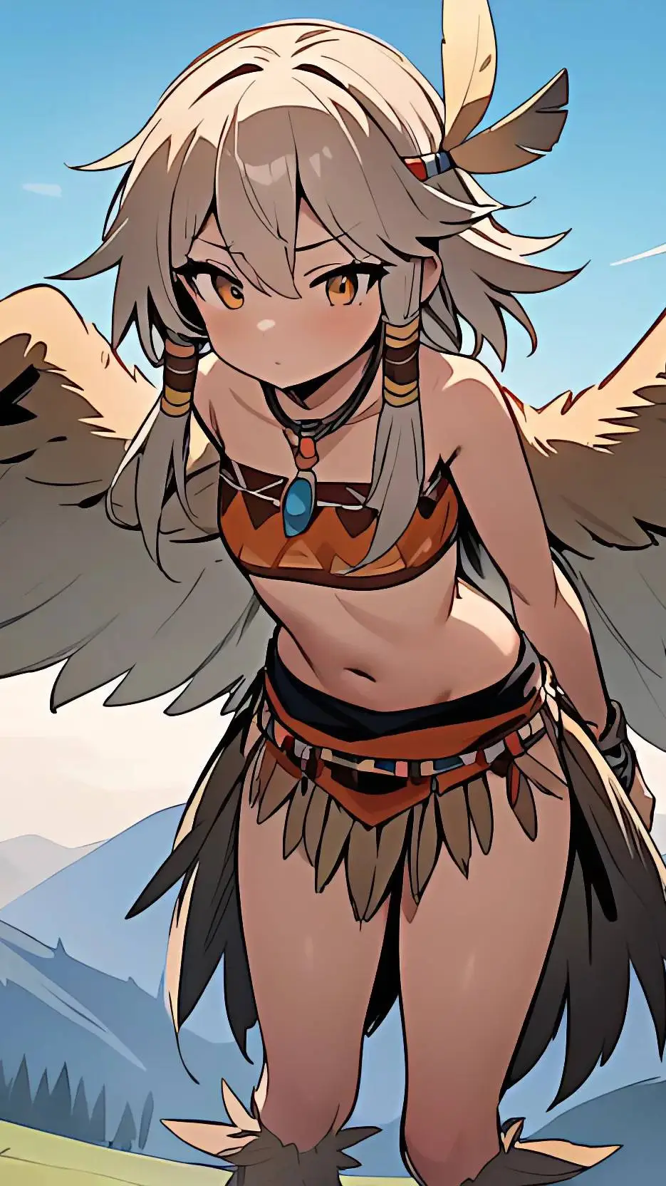 ai character: Harpie background
