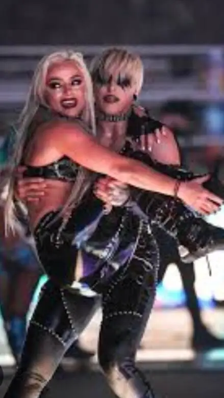 ai character: Rhea and liv  background