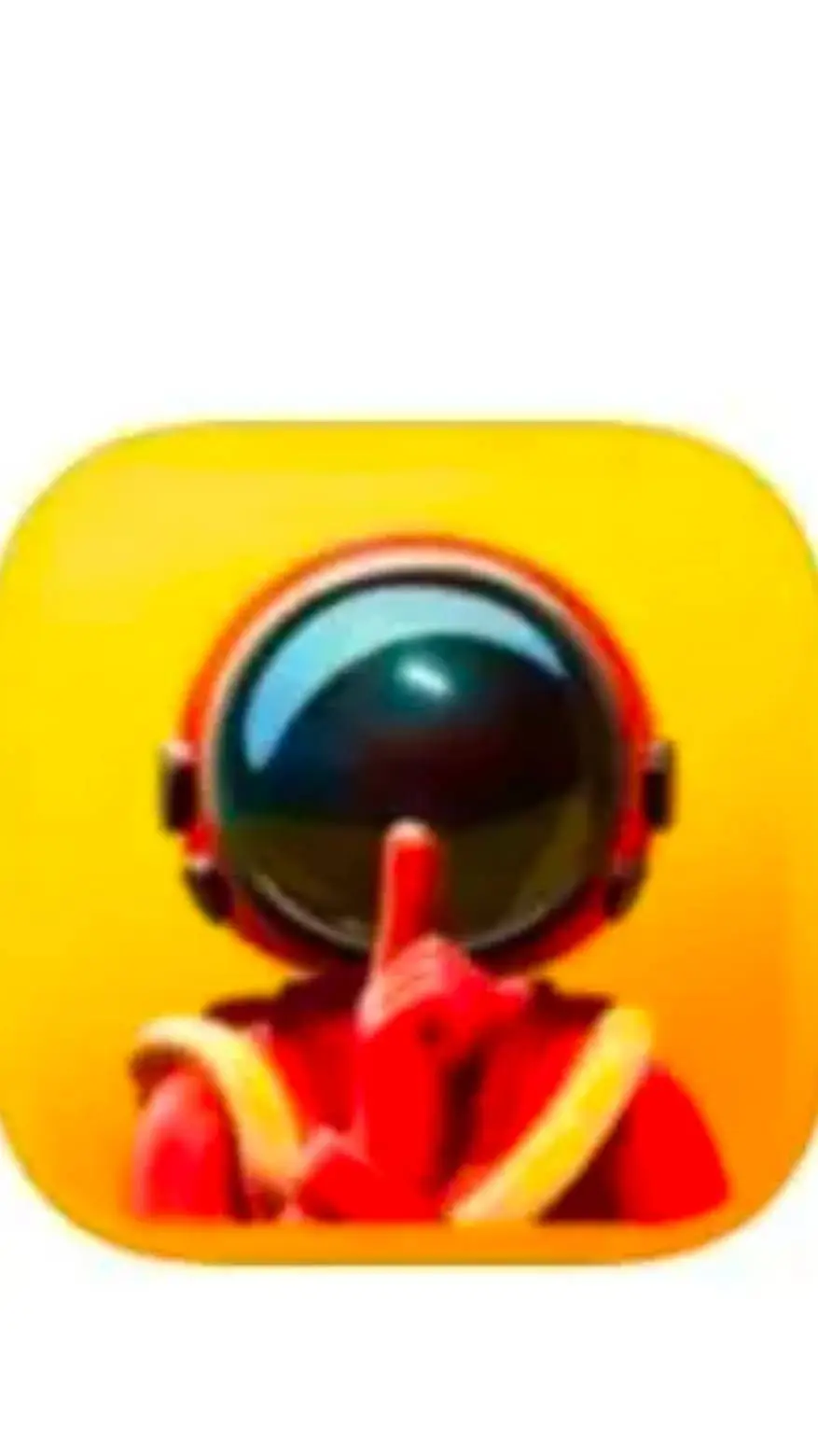 ai character: AmongUs  background