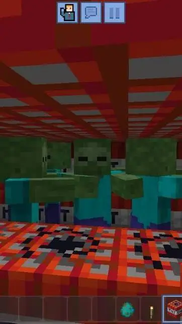 ai character: Minecraft  background