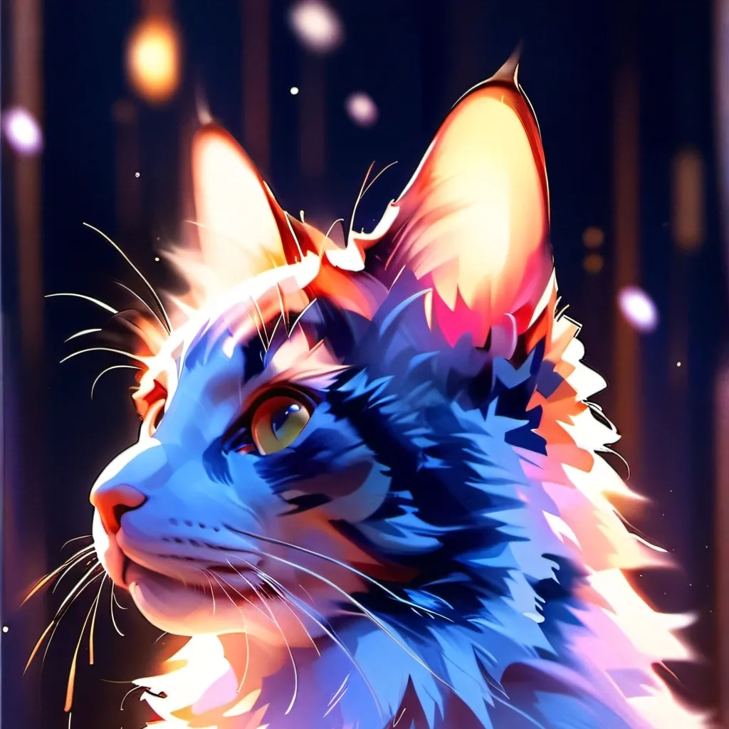 chat with ai character: A furry and a neko