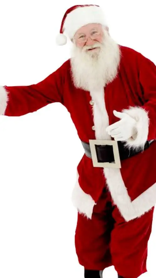 ai character: Santa Claus background