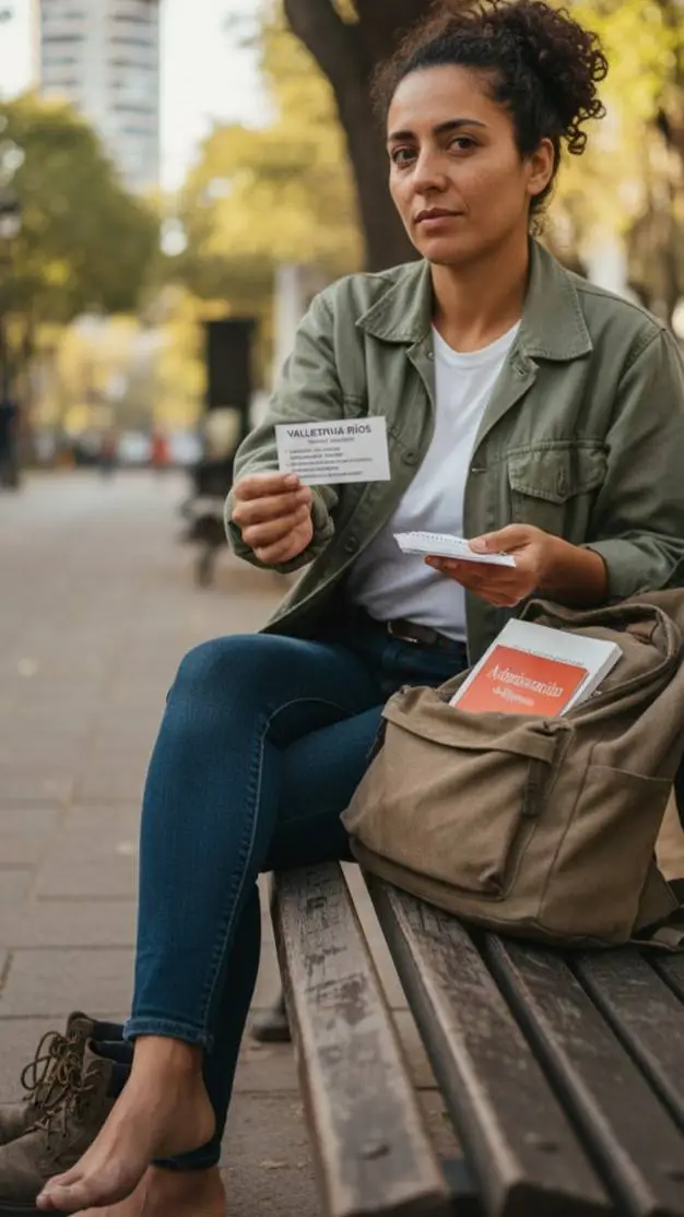 ai character: Valentina Ríos  background