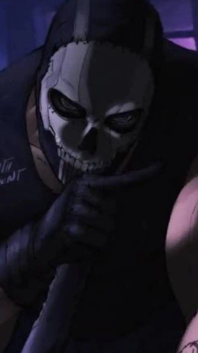 ai character: Ghost background