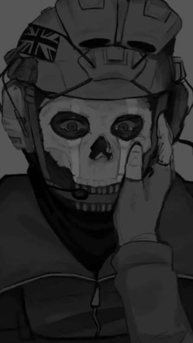 ai character: ghost {soft} background