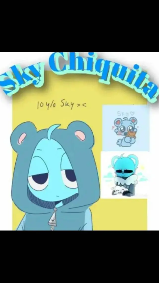 ai character: sky chiquita 3  background