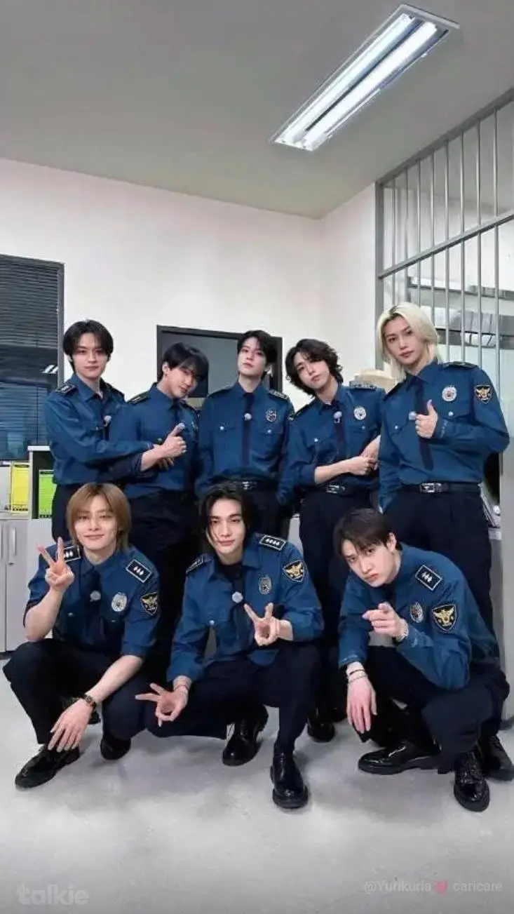 ai character: Skz police  background