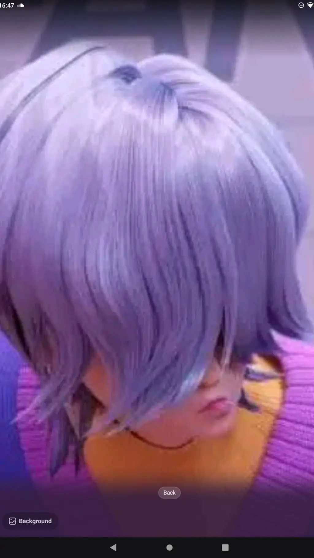 ai character: Mystery!  background