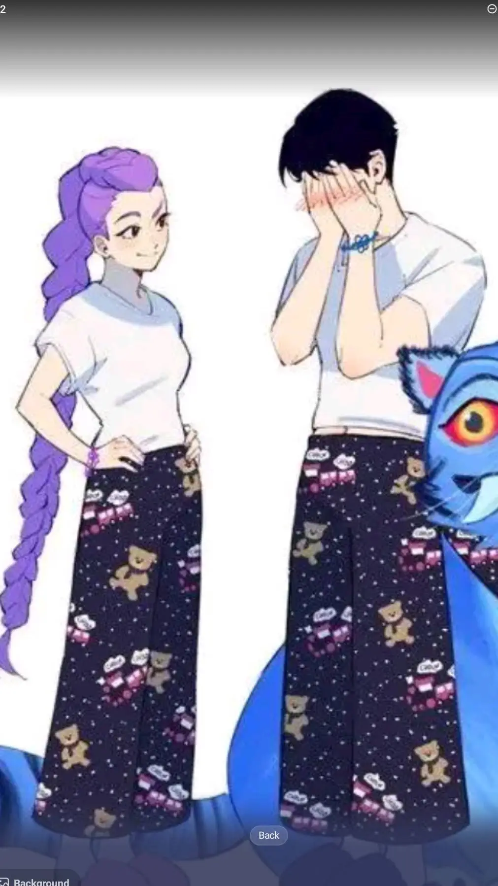 ai character: Rujinu background