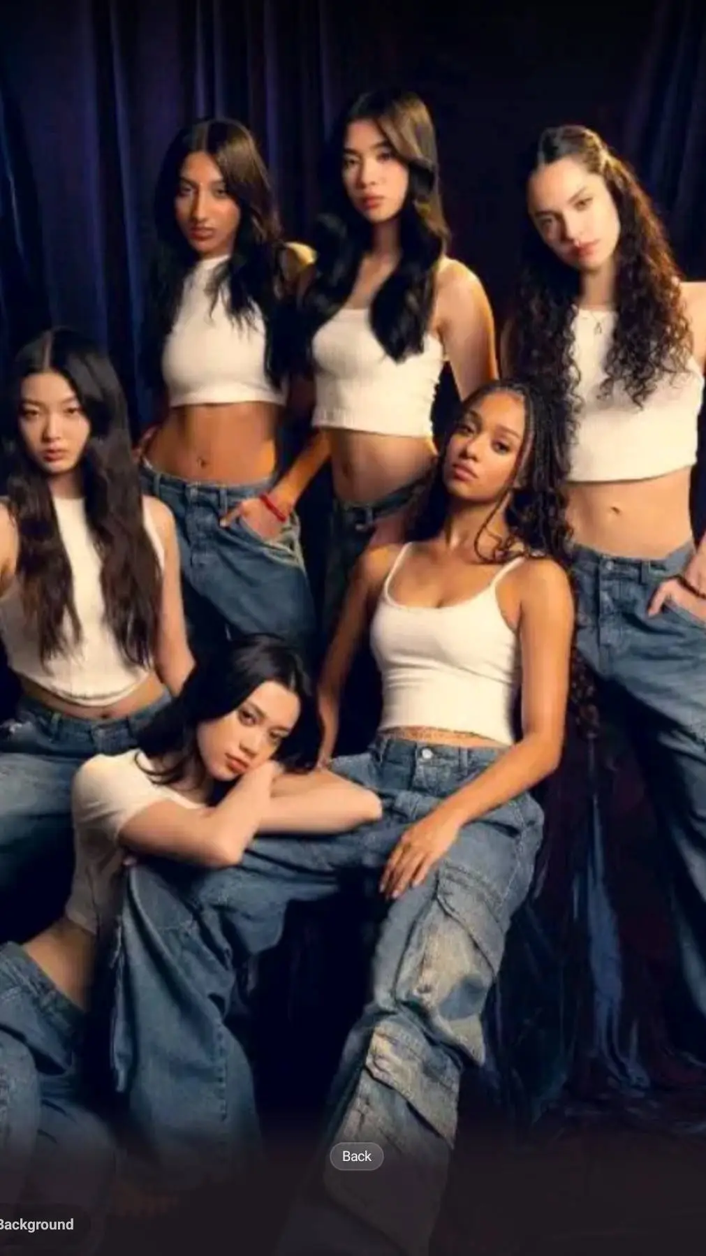 ai character: KATSEYE background