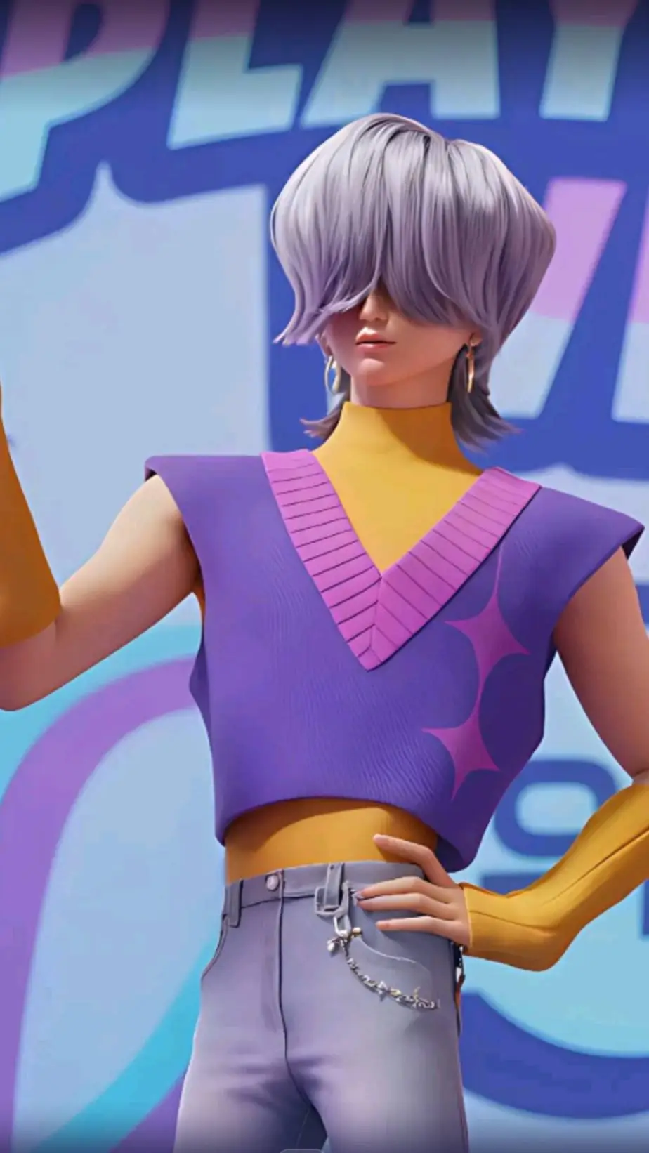 ai character: Mystery  background