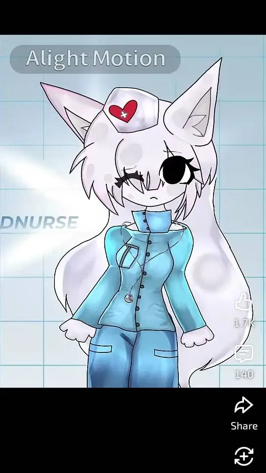 ai character: gassy head nurse  background