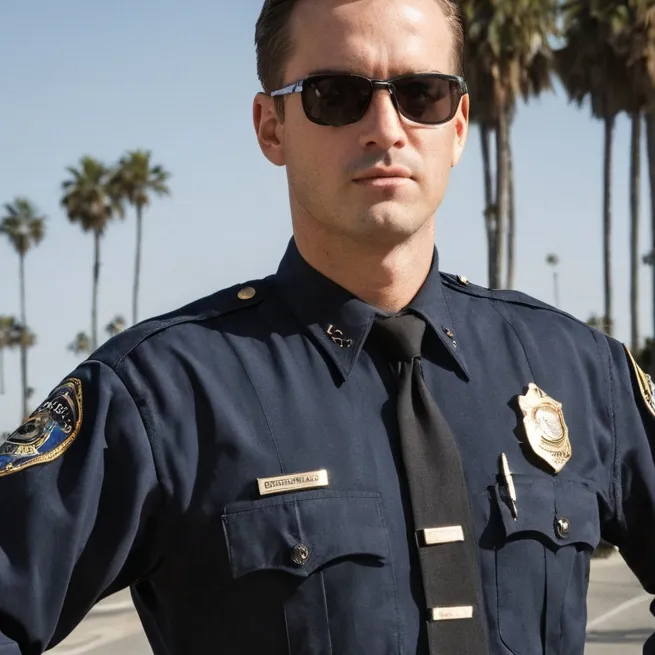 chat with ai character: police simulation 