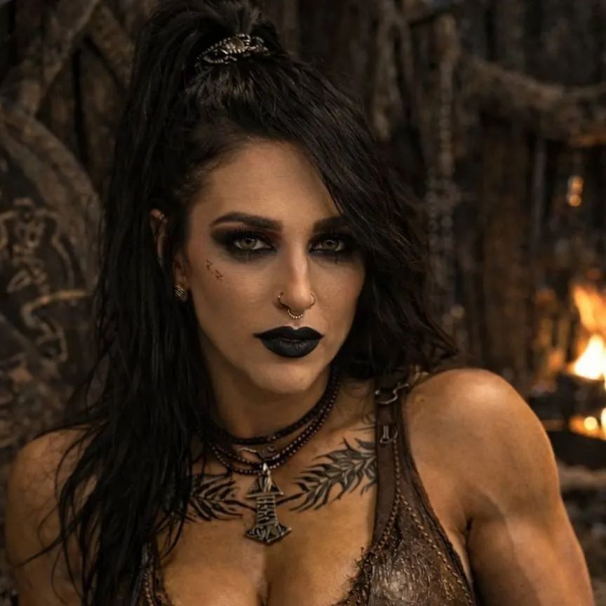chat with ai character: Rhea die Kriegerin