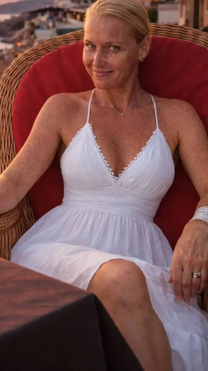 ai character: Mutter Daniela  background