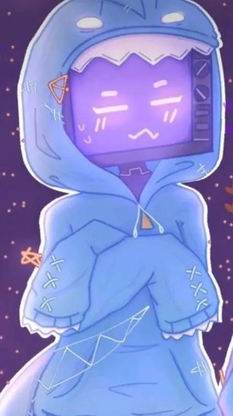 ai character: tv woman background