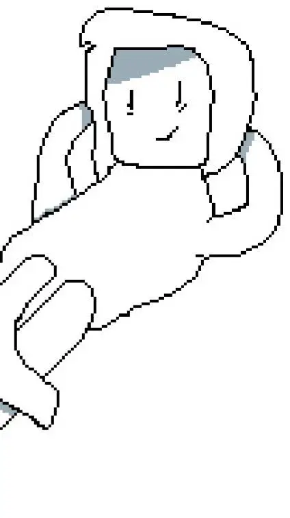 ai character: white  background
