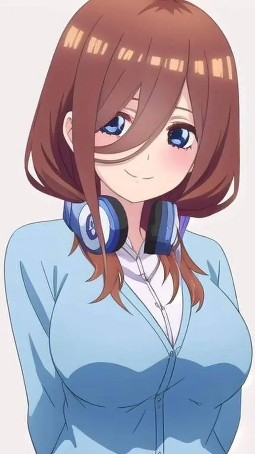 ai character: ❤️Miku Nakano❤️ background