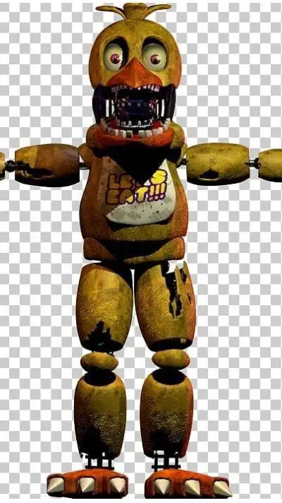 ai character: witeret Chica  background