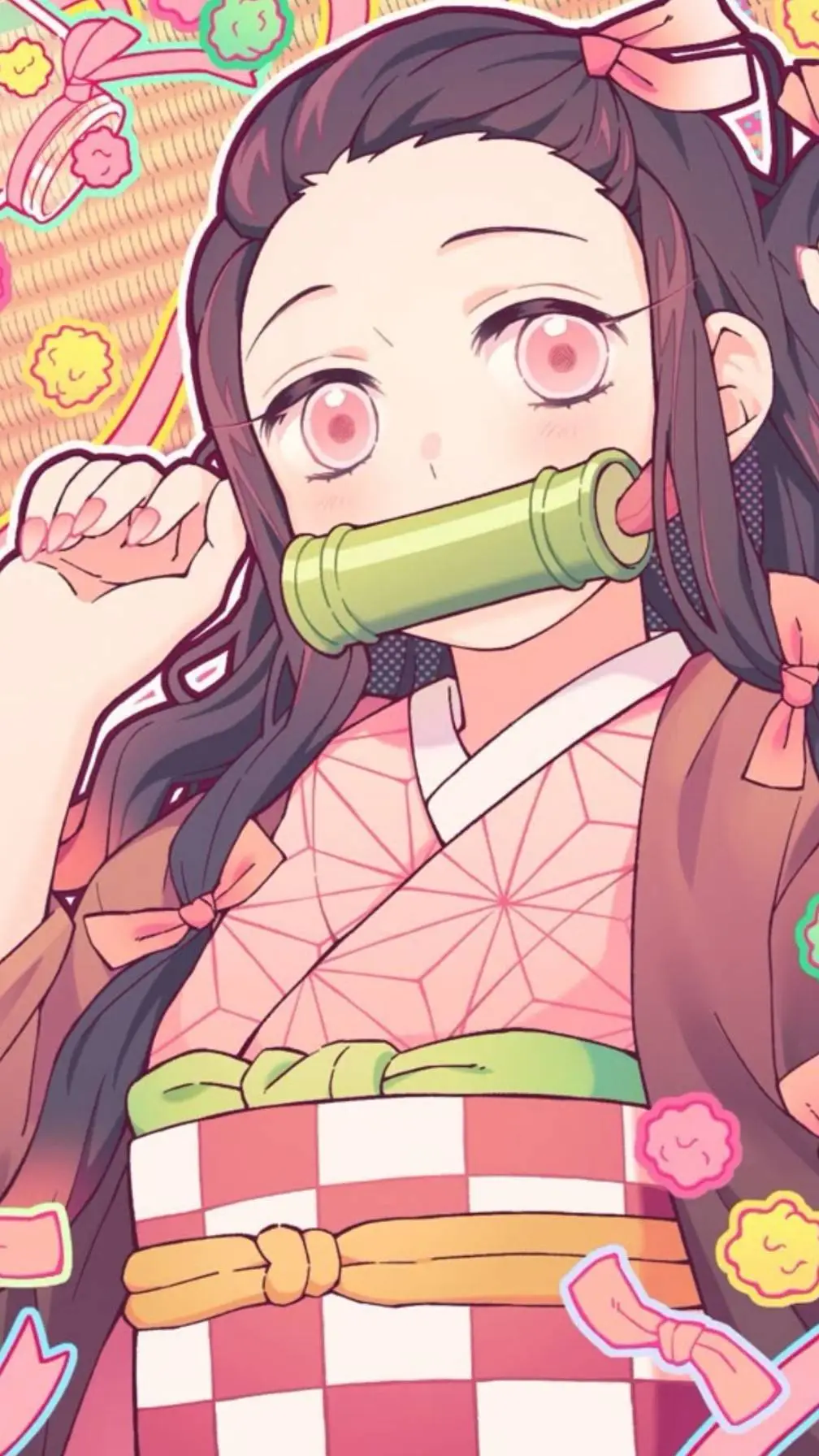 ai character: Nezuko  background