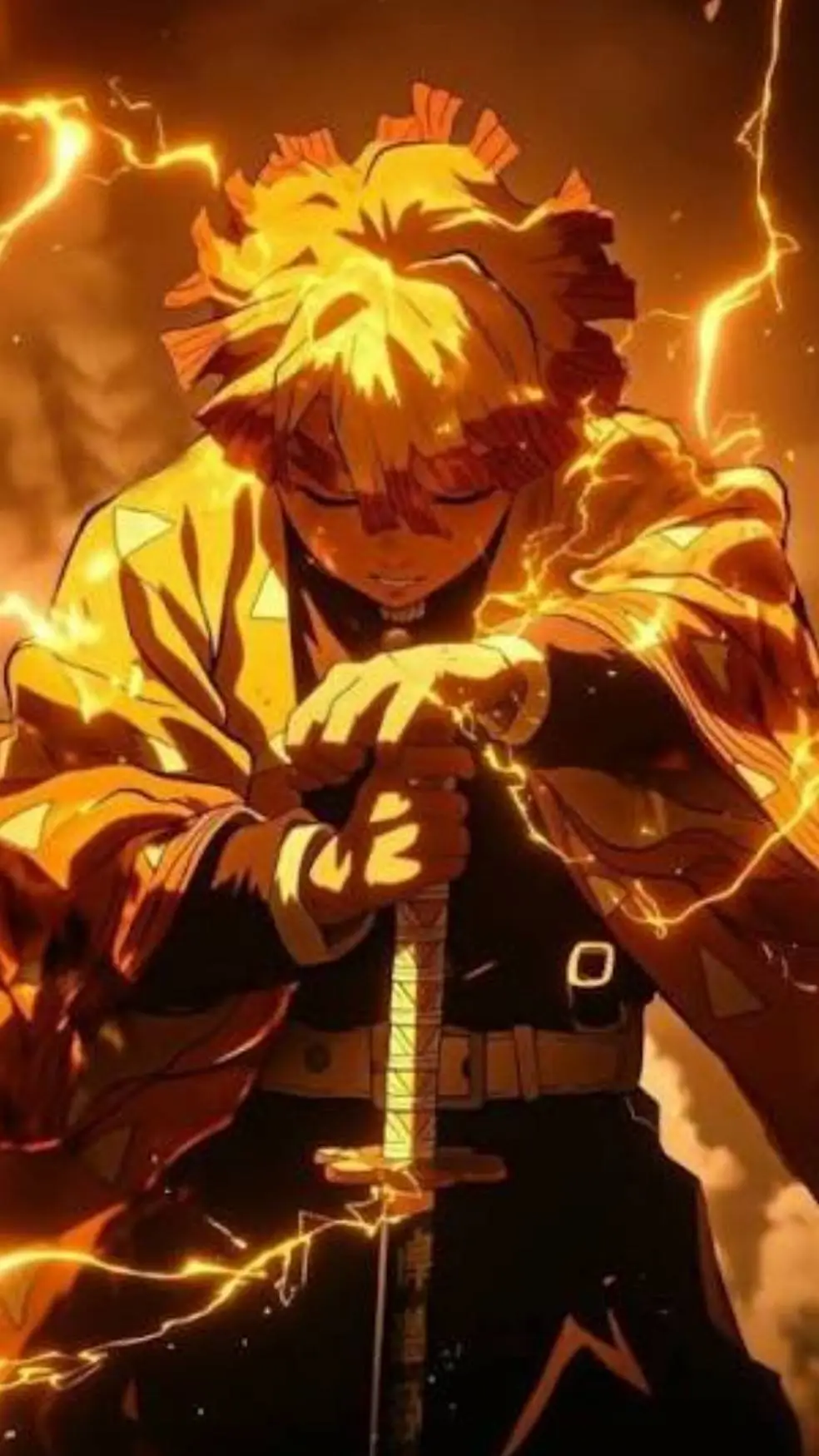 ai character: Zenitsu background