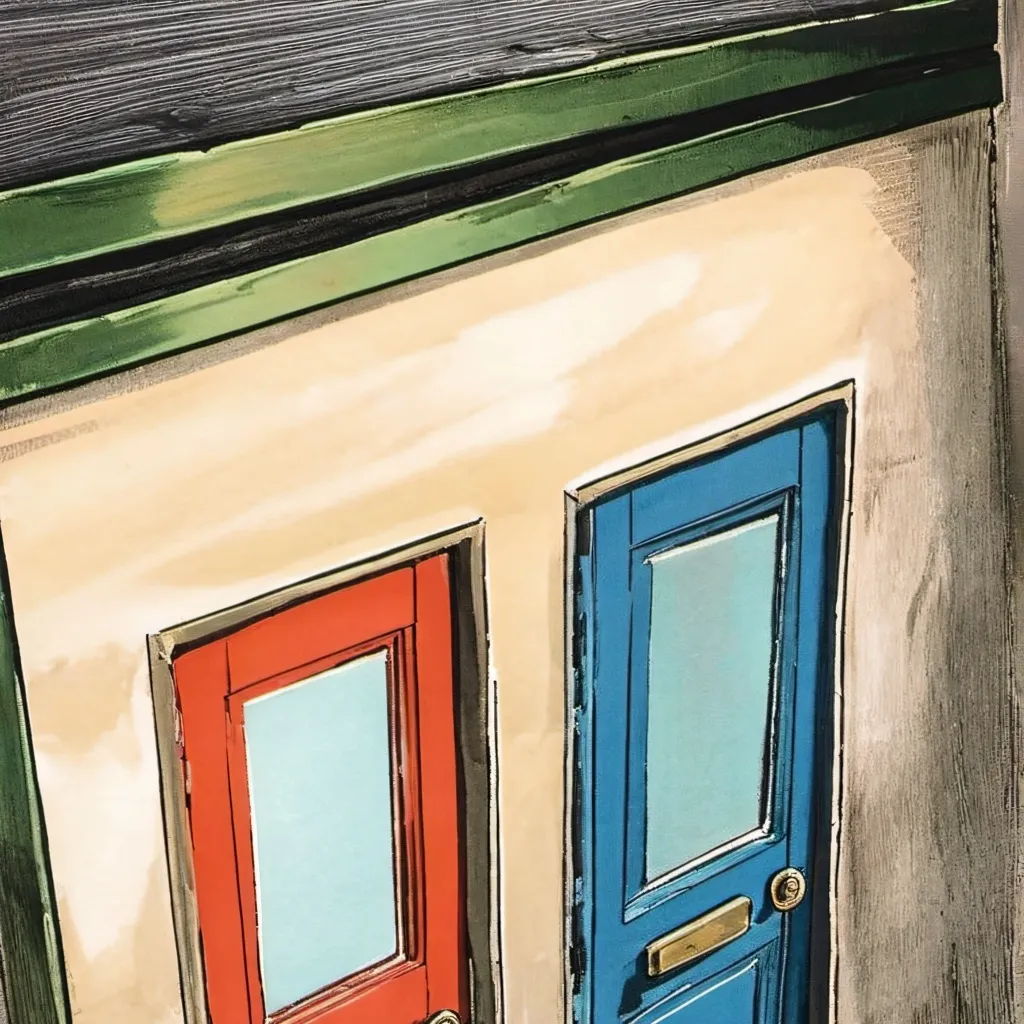 chat with ai character: Pick a door