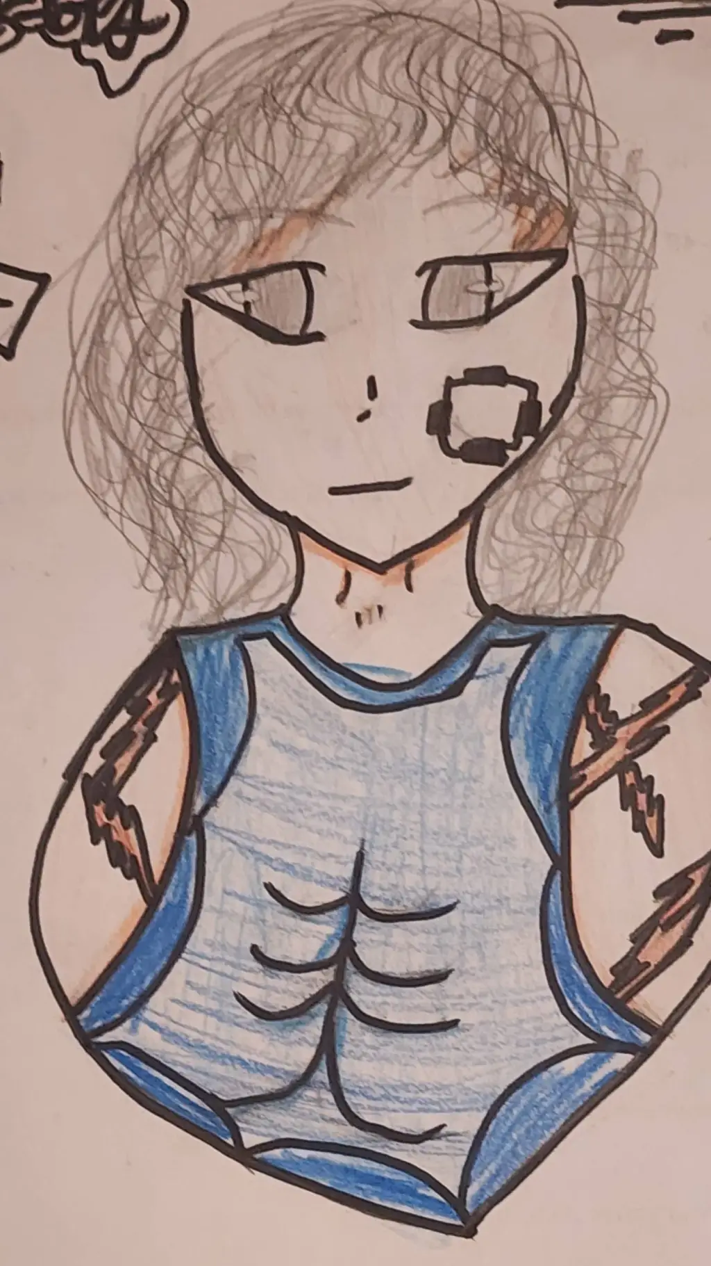 ai character: Michael,he's my oc background