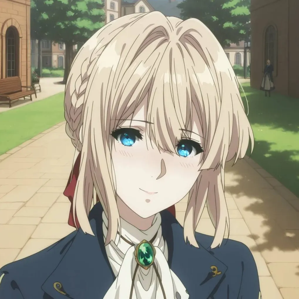 chat with ai character: Violet Evergarden